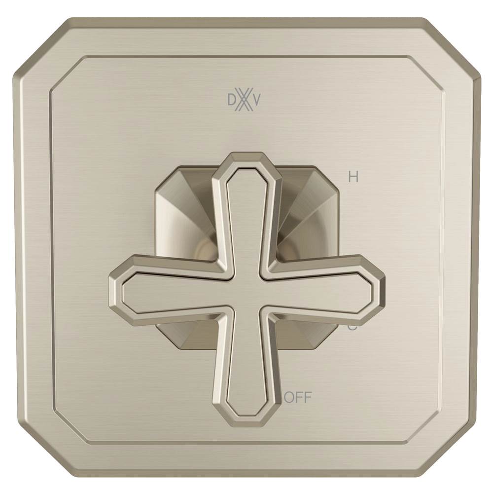 Belshire Single Handle Pressure Balance Valve Trim Only with Cross Handle