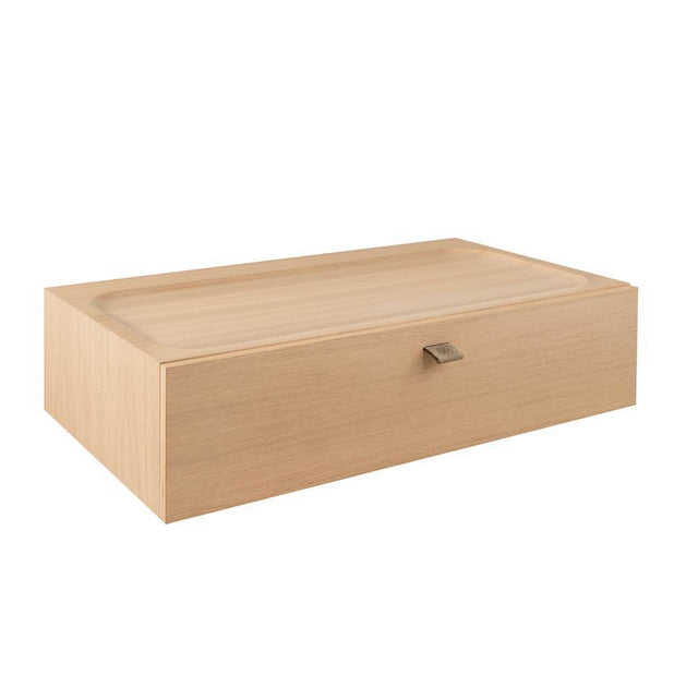 DXV - DXV Modulus 36 in. Wall-Hung Drawer Unit - Natural Oak