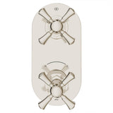 Oak Hill 2-Handle Thermostatic Valve Trim Only with Cross Handles