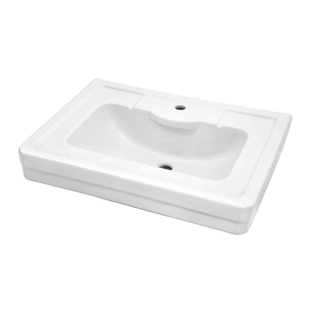 Fitzgerald 28 in. Sink Top, 1-Hole