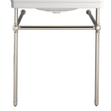 DXV - Fitzgerald 28 in. Console Legs - Polished Nickel