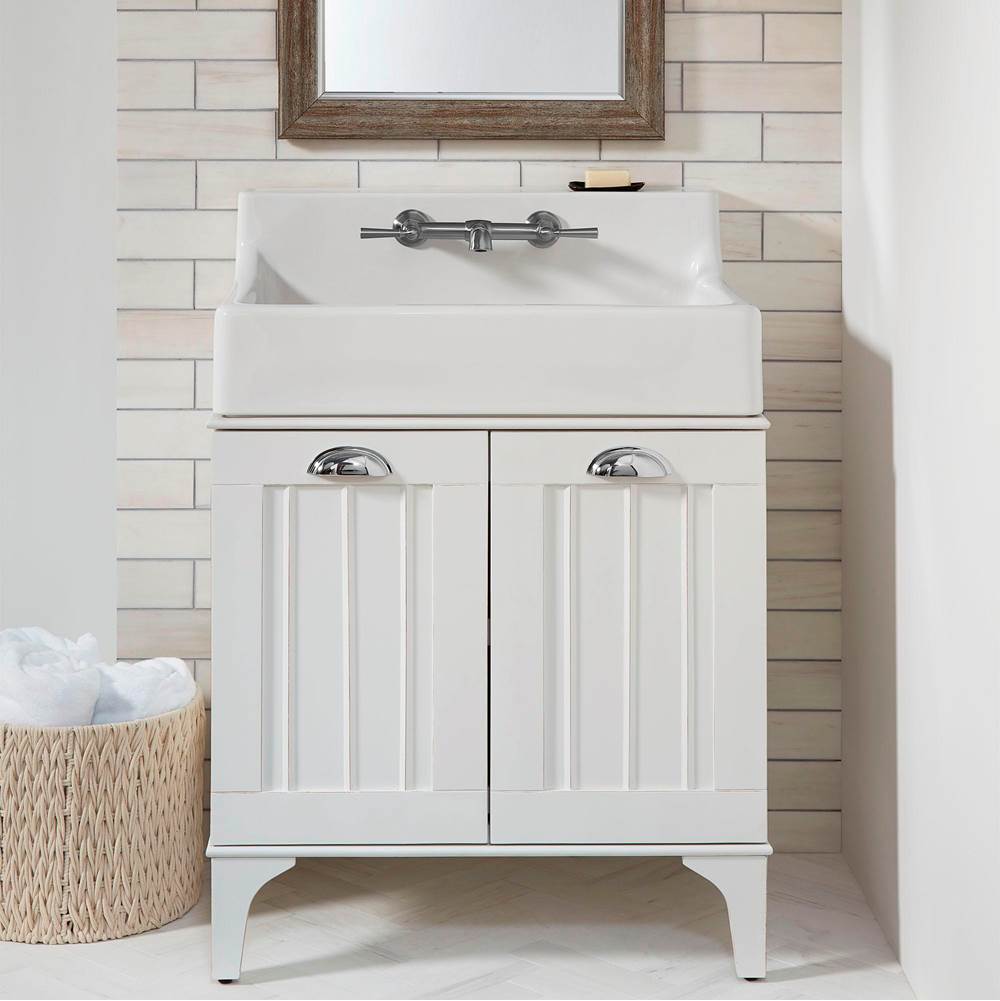 Oak Hill 30 in. High-Back Sink, 2-Hole