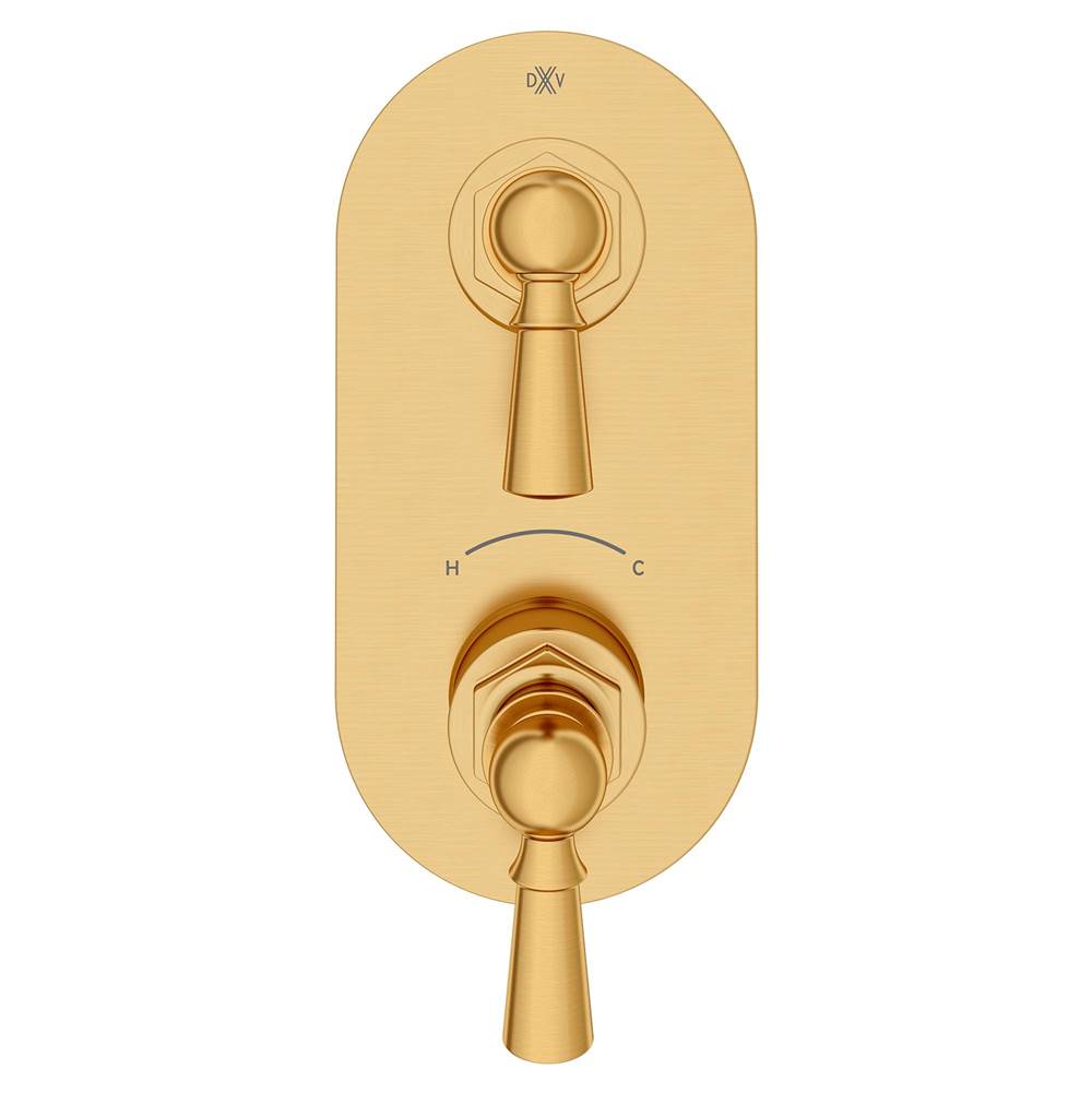 Oak Hill 2-Handle Thermostatic Valve Trim Only with Lever Handles