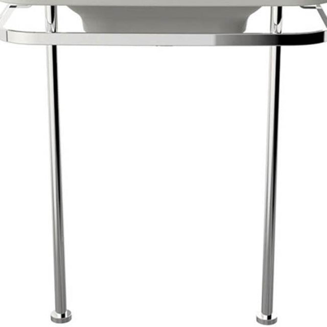 DXV - Equility 33 in. Console Legs - Polished Chrome