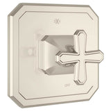 Belshire Single Handle Pressure Balance Valve Trim Only with Cross Handle