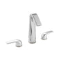 DXV - DXV Modulus 2-Handle High Spout Widespread Bathroom Faucet with Lever Handles - Polished Chrome