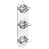 DXV - DXV Modulus 3-Handle Thermostatic Valve Trim Only - Polished Chrome