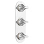 DXV - DXV Modulus 3-Handle Thermostatic Valve Trim Only - Polished Chrome