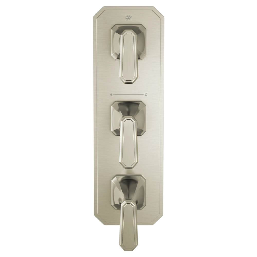 Belshire 3-Handle Thermostatic Valve Trim Only with Lever Handles