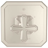 Belshire Single Handle Pressure Balance Valve Trim Only with Cross Handle