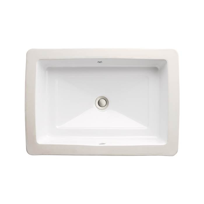 DXV - POP Rectangular Sink - Canvas White