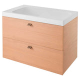 DXV Modulus 36 in. Two-Drawer Single Vanity Only