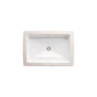 DXV - POP Petite Rectangular Sink - Canvas White