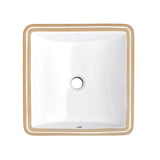 DXV - Webster Square Sink - Canvas White