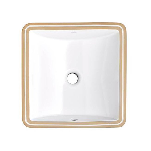 DXV - Webster Square Sink - Canvas White