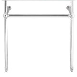 DXV - Oak Hill 30 in. Console Legs - Polished Chrome