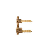 DXV - 2-Handle Thermostatic Rough Valve with 3-Way Diverter Shared Functions - Unfinished