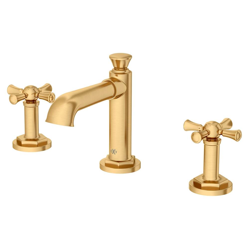 Oak Hill 2-Handle Widespread Bathroom Faucet with Cross Handles