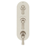 Oak Hill 3-Handle Thermostatic Valve Trim Only with Lever Handles