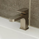 DXV - Equility Single Handle Bathroom Faucet with Lever Handle - Brushed Nickel