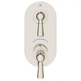 Oak Hill 2-Handle Thermostatic Valve Trim Only with Lever Handles