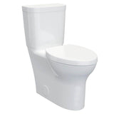 Equility Two-Piece Chair Height Right Hand Trip Lever Elongated Toilet with Seat