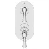 Oak Hill 2-Handle Thermostatic Valve Trim Only with Lever Handles