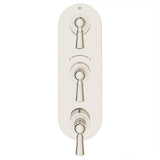 Oak Hill 3-Handle Thermostatic Valve Trim Only with Lever Handles