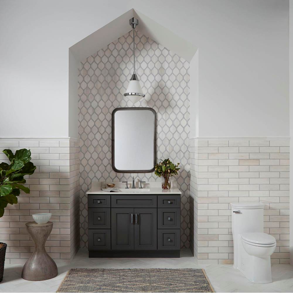 Wyatt One-Piece Chair Height Elongated Toilet with Seat