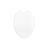 DXV - Contemporary Elongated Closed Front Toilet Seat - Canvas White