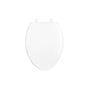 DXV - Contemporary Elongated Closed Front Toilet Seat - Canvas White