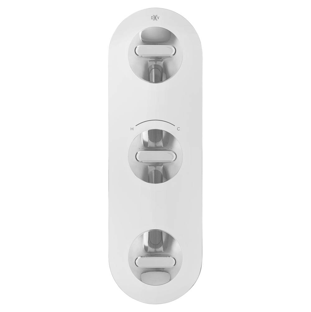 DXV Modulus 3-Handle Thermostatic Valve Trim Only
