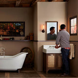 Oak Hill 66 in. x 36 in. Freestanding Bathtub with Feet