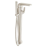 DXV Modulus Single Handle Floor Mount Bathtub Filler with Hand Shower and Lever Handle