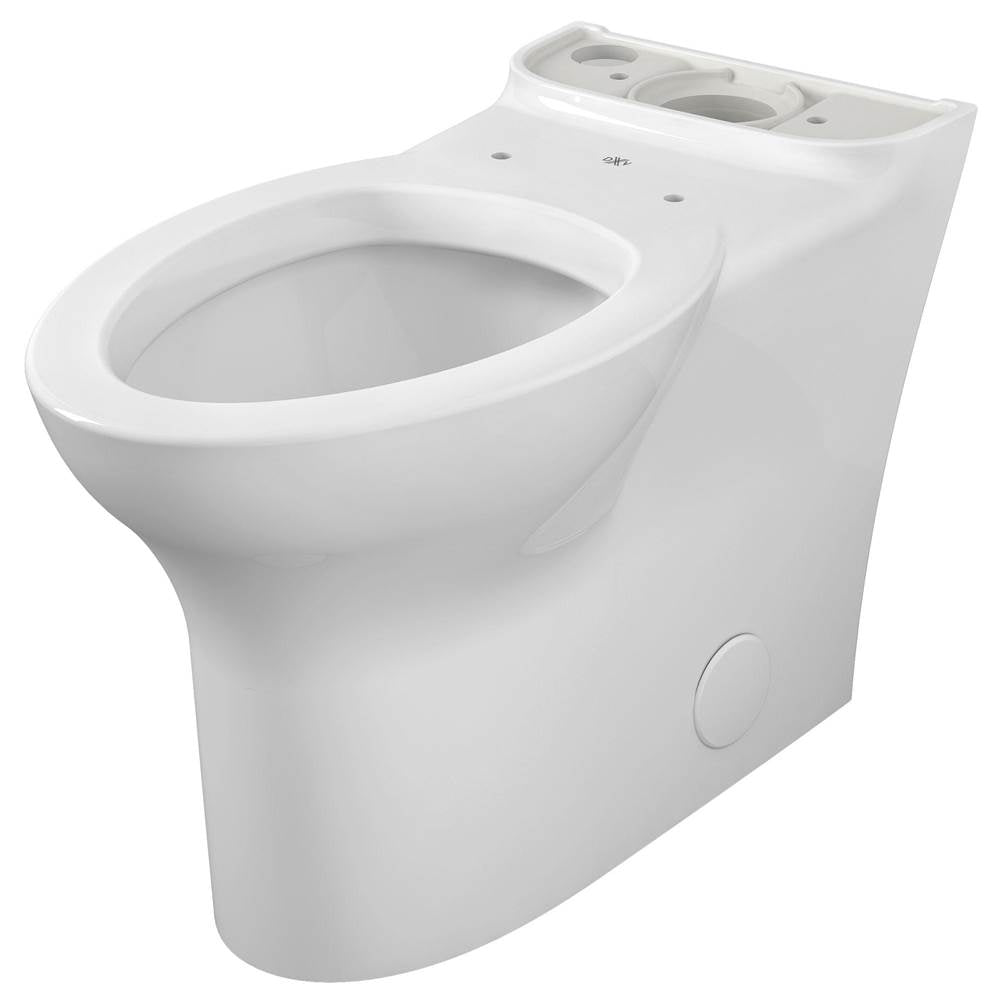 Equility Chair Height Elongated Toilet Bowl with Seat