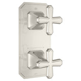 Belshire 2-Handle Thermostatic Valve Trim Only with Cross Handles