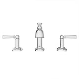 Oak Hill 2-Handle Widespread Bathroom Faucet with Lever Handles