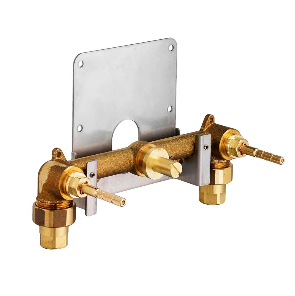 Dual Control Wall Mount Bathroom Faucet Rough Valve Only