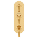 Oak Hill 3-Handle Thermostatic Valve Trim Only with Lever Handles