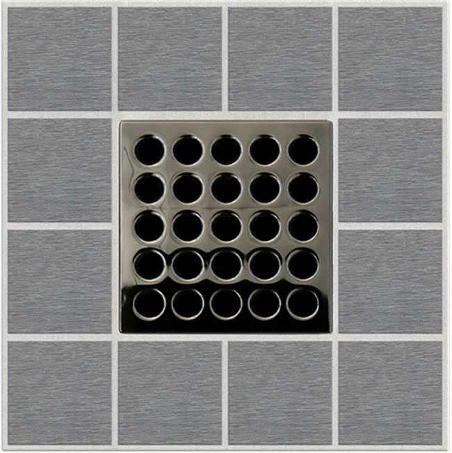 Ebbe - PRO Drain Cover - Black Chrome - Black Chrome