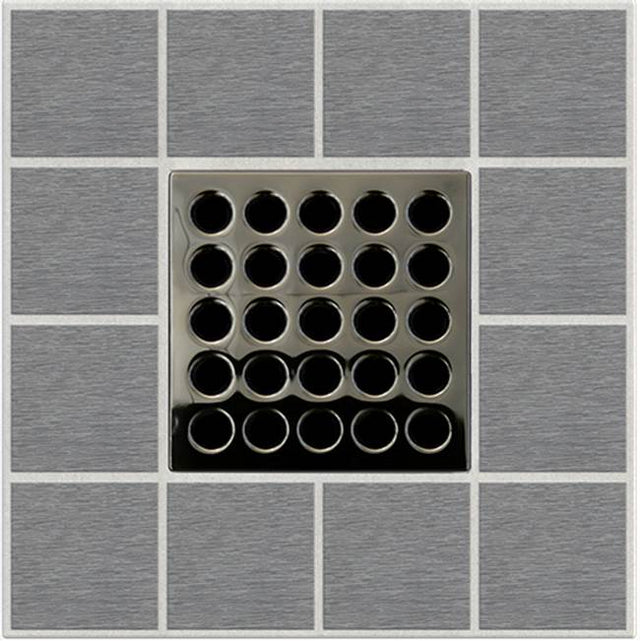 Ebbe - PRO Drain Cover - Black Chrome - Black Chrome