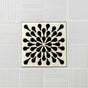Ebbe - SPLASH - Brushed Nickel - Unique Drain Cover - Brushed Nickel