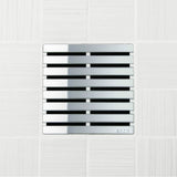 Ebbe - PARALLEL - Polished Chrome - Unique Drain Cover - Polished Chrome
