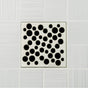 Ebbe - BUBBLES - Brushed Nickel - Unique Drain Cover - Brushed Nickel