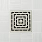 Ebbe - FRAMES - Brushed Nickel - Unique Drain Cover - Brushed Nickel
