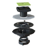 Ebbe - Ebbe Square Drain Hot Mop Bundle (Compression Seal Drain and Square Riser)
