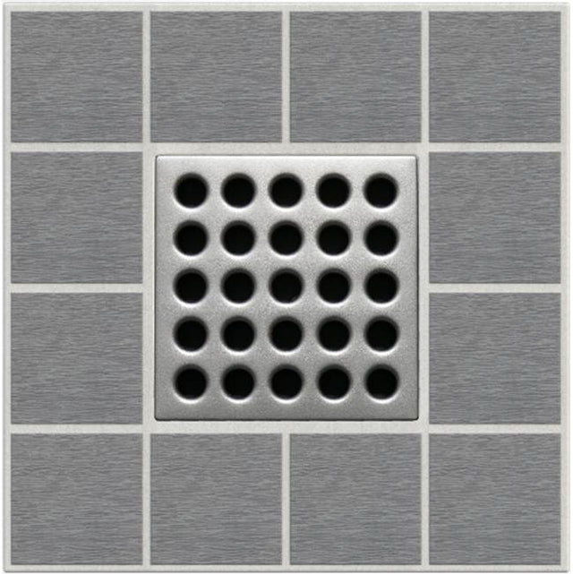 Ebbe - PRO Drain Cover - Satin Nickel - Satin Nickel