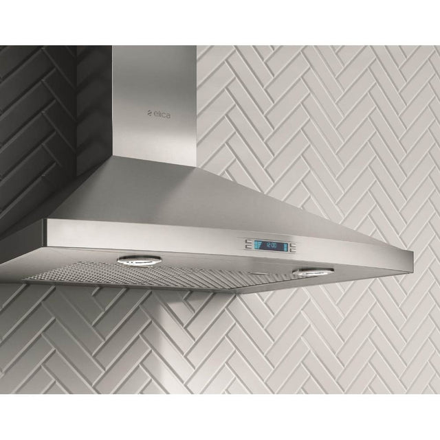 Elica - Pilato Wall Mount Range Hood - Stainless Steel