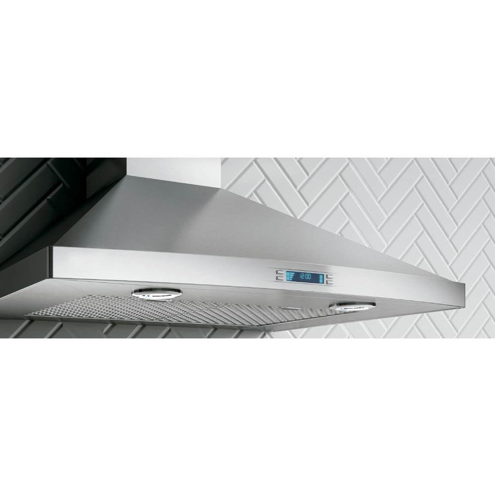 Elica - Pilato Wall Mount Range Hood - Stainless Steel