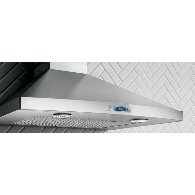 Elica - Pilato Wall Mount Range Hood - Stainless Steel